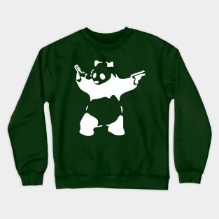 Panda with guns Crewneck Sweatshirt